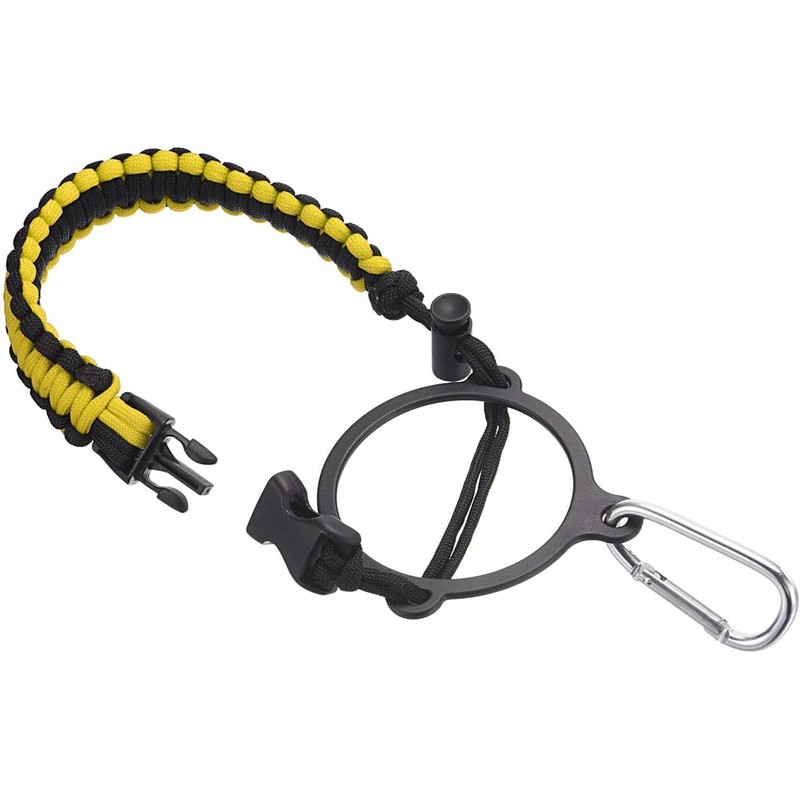 ieron Water Bottle Holder - Paracord Handle Neck Strap for