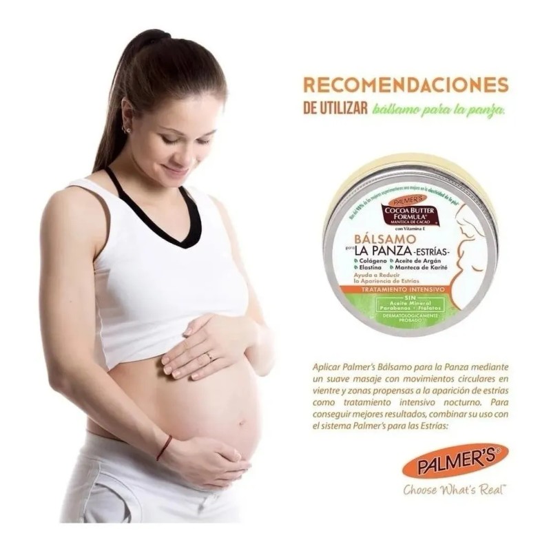 Bálsamo Panza Estrías Palmer Cocoa Butter 125