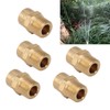 10PCS Directional Slot Nozzle Brass Cooling Misting Rustproof Heat Resistant