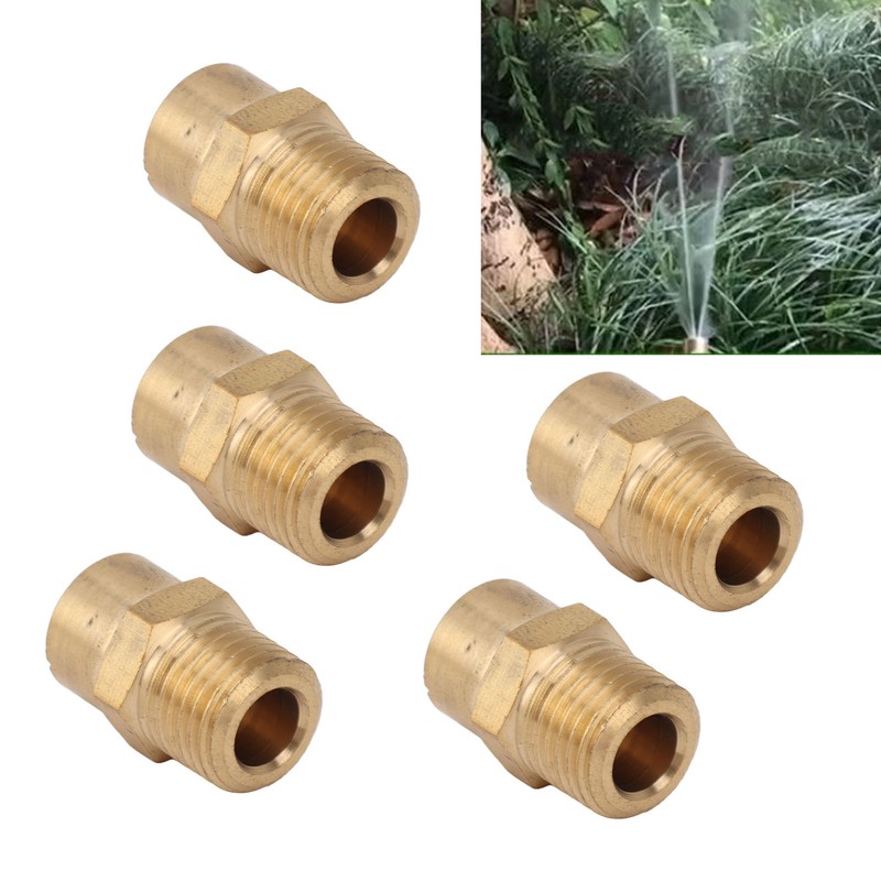 10PCS Directional Slot Nozzle Brass Cooling Misting Rustproof Heat Resistant