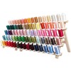 Threadart 120 Color Polyester Embroidery Machine Thread Set - Includes