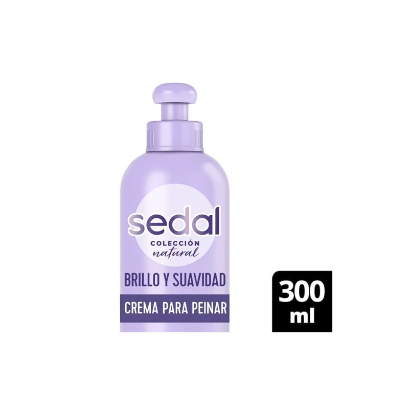 Sedal Crema para Peinar Brillo y Suavidad 300 ml