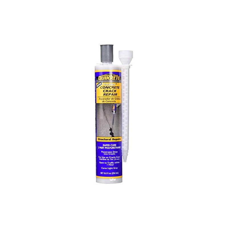 QUIKRETE Companies 865069 8.6 oz Fast Set Concrete Epoxy Repair
