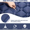 Inflatable Sleeping Camping Mat with Pillow 190L x 64W x
