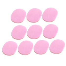 Vaguelly Gentle Exfoliating Face Wash Pad 30pcs Seaweed Sponge Puff for Pore Cleaning Random Color