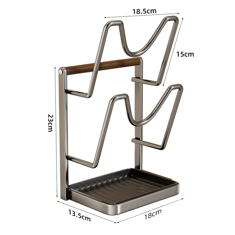 Pot Lid Holders, Kitchen Pot Lid Storage Rack, Pot Lid