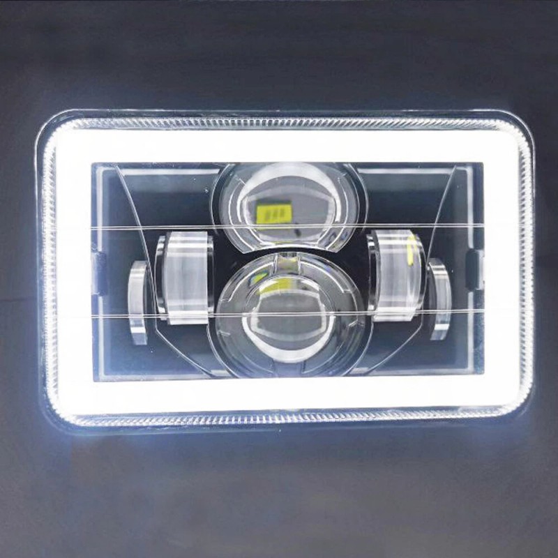 uspart- 4pcs Fit Chevy C10 Pickup Truck 1980-1986 4x6"in LED
