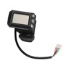 36V 6 Pins Electric Scooter Thumb Throttle Display Integrated Hall