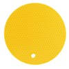 5Pcs Silicone Trivet Mat Square Round Honeycomb Hot Pad Non