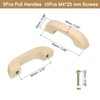 QUARKZMAN Set of 5 Wooden Drawer Handles 64 mm /