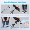 WOHPW Toilet Plunger, High Pressure Toilet Plunger Toilet Auger Air