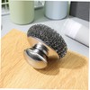 Mobestech Efficient Stainless Steel Scrubbers Pot Cleaning Brush Wire Sponge