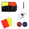 OioTuyi Referee Set, Football Referee Card Set, Red Yellow Card,