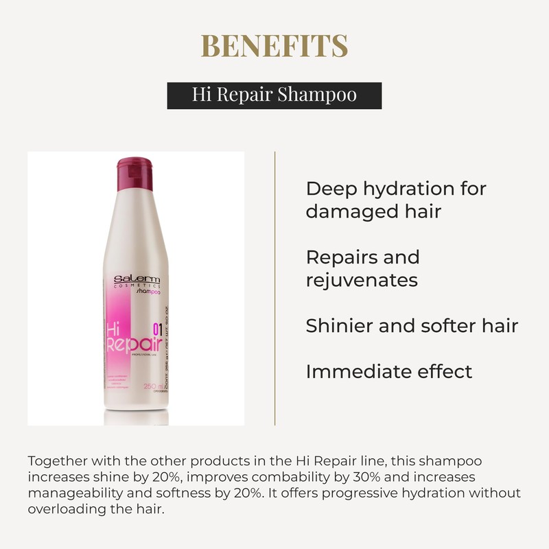 SALERM - Repair Shampoo - Hi Repair Shampoo - 250