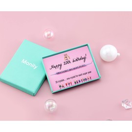 Monily Birthday Gift for 20 Year Old Female 20th Happy Birthday Bracelets for Women Birthday Presents for 20 Year Old Birthday Jewelry for Women
