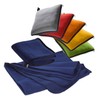XL Fleece Blanket and Cushion in One, Red, Approx. 180