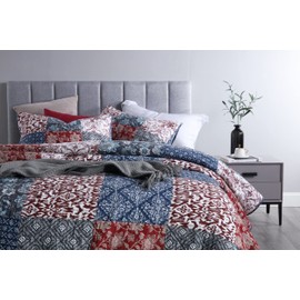 Yvooxny Quilts Queen Size 3-Piece Quilt Set Real Patchwork Bedspread Coverlet Set Quilted Bedding Set with Pillowcases for All Seasons, Farmhouse Bohemian Style