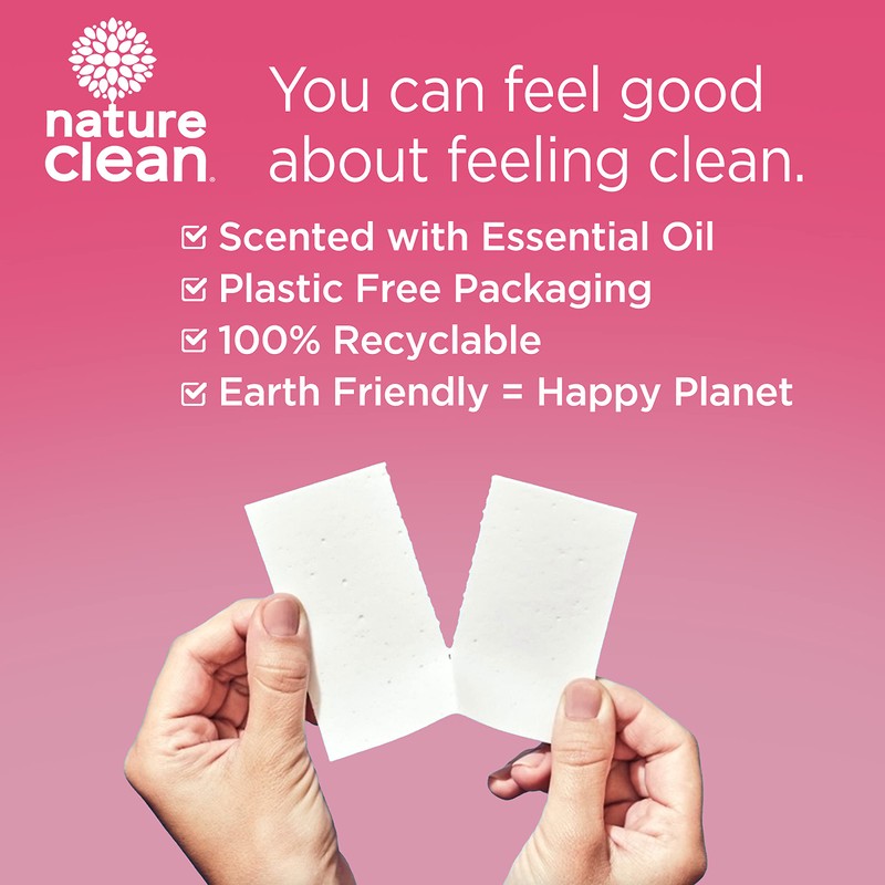 Nature Clean - Tiras de detergente para lavandería (67 g)