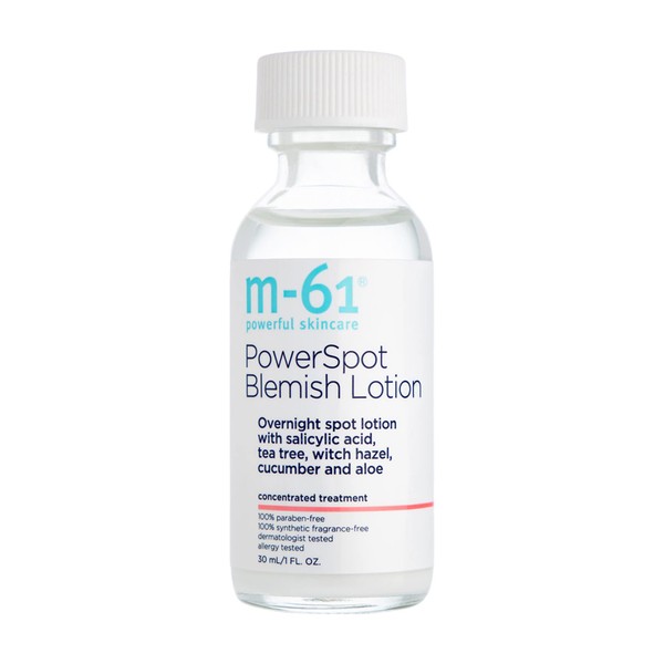 M-61 Powerspot Blemish Lotion- Overnight spot treatment with salicylic, tea tree & camphor