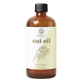 Essential Delights Oat Oil - Premium Undiluted Carrier Oil | for Skin, Face, Body, Hair Revitalization | Vegan & Cruelty Free (16 Fl Oz)