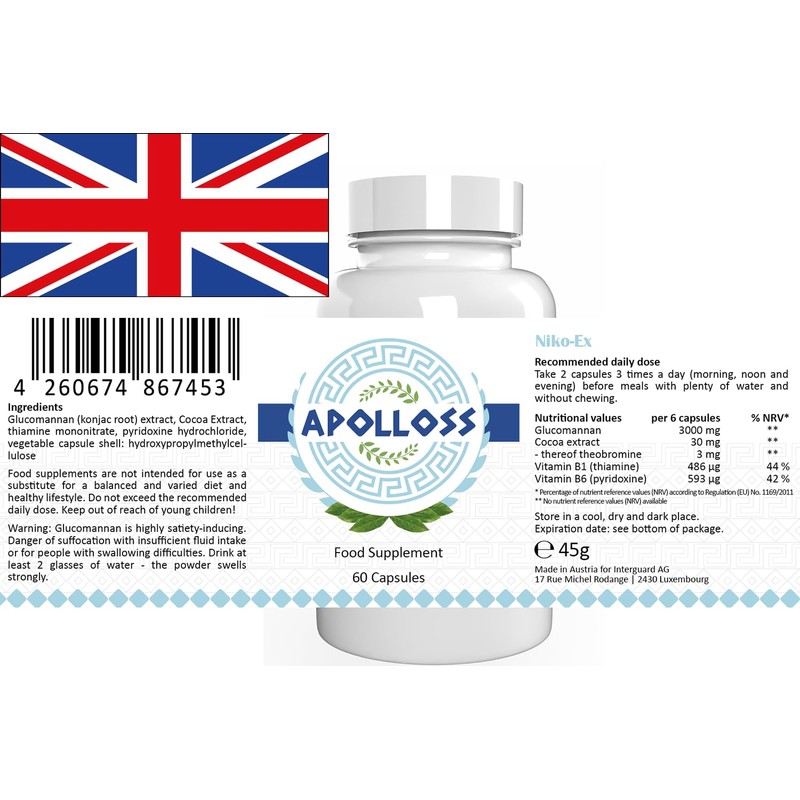 Apolloss - 60 Kapseln