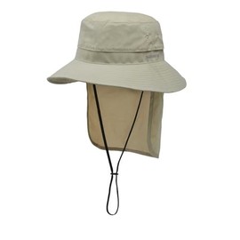 Shimano CA-064V Synthetic Shade Hat, Beige, M