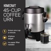 Homecraft 45-Cup Coffee & Hot Beverage Urn - Quick Brewing,
