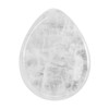 KYEYGWO Rock Crystal Teardrop Shape Crystal Worry Stone for Worry
