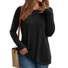 AUTOMET Womens Long Sleeve Crewneck Shirts Fall Winter Casual Work