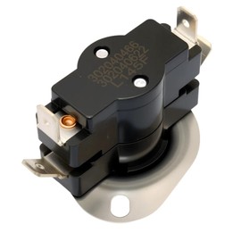 626458R L145F Limit Control Switch fits for Nordyne 626458R Miller Gibson Intertherm Furnace Limit Switch, 2 Pole furnaces and heaters and is Compatible with 64TX11, 208487, 626458 and D2341