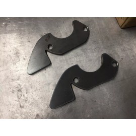 Highley's Hot Rods 1935 1936 Ford Rear Radius Rods Wishbone Mounts 35 36 brackets 3" Axle Stock