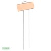 GardenMate 25-Pack Weatherproof Large Copper Metal Plant Labels, Height 11.5",