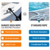 Boat Accessories 2PCS 5 Feet Premium Bungee Boat Lines 30cm