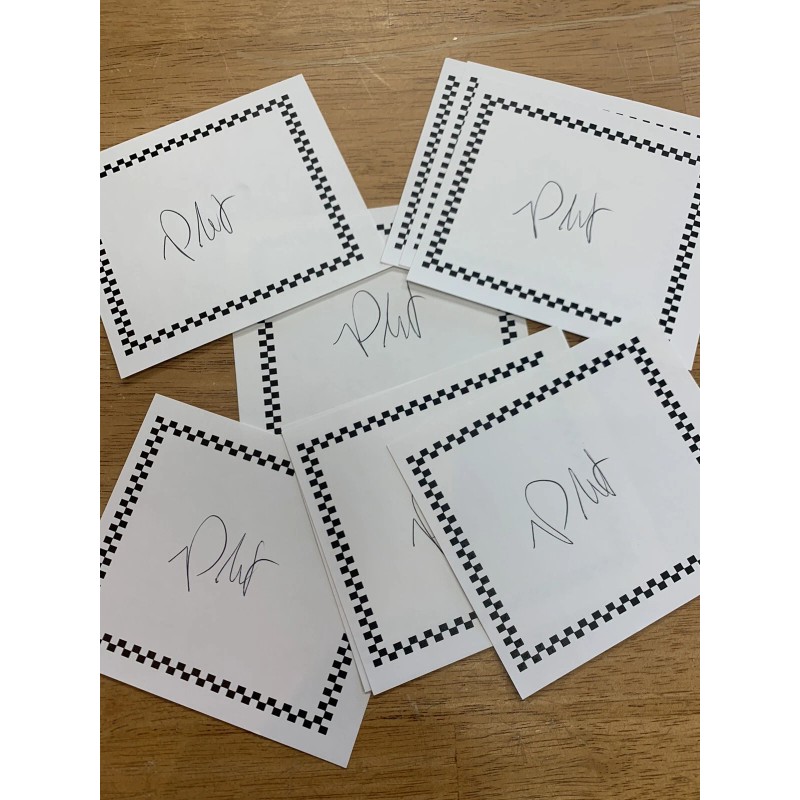 Piers Anthony Author Signed Bookplate Autographed New