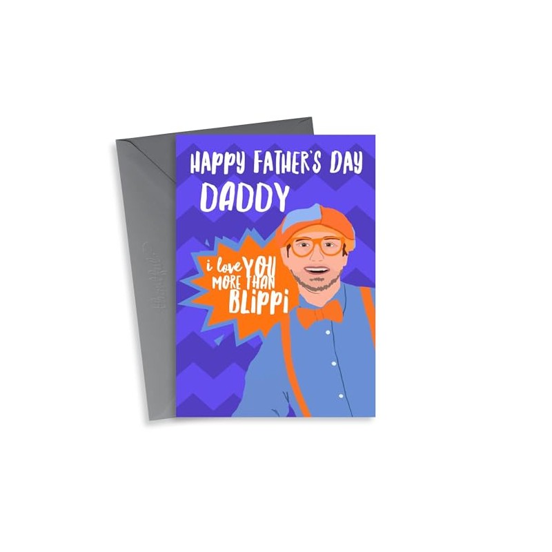 thortful Daddy, I Love You More Than Blippi
