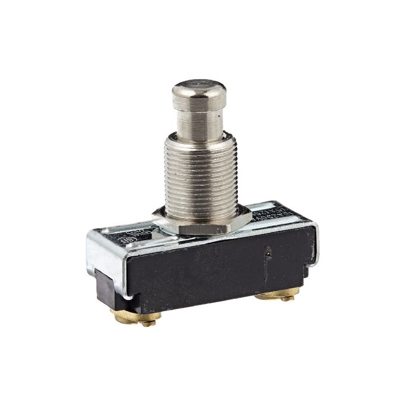 NSI 76070PS Push Button Switch, Off-On Circuit Function, SPST N.O,