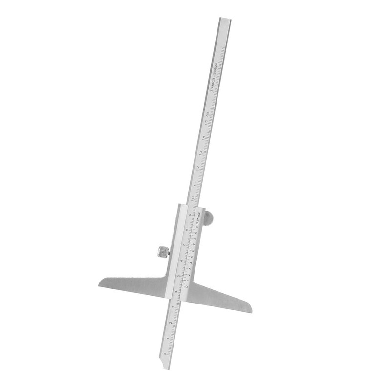 Depth Calliper, High-Precision Depth Caliper Made of Stainless Steel with