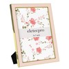 eletecpro 5x7 Enamel Picture Frame with Real Glass Cover, 1
