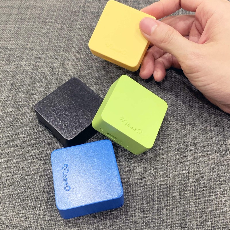 ViseeO QUBS Smart Temperature & Humidity Data Logger (Black)