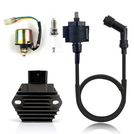 Voltage Regulator Rectifier Ignition Coil Starter Solenoid Relay For HONDA Rancher 350 TRX350 2000-2006 Foreman Fourtrax 400 TRX400 FW 1995-2003 Foreman Fourtrax 450 TRX450 1999-2004 31600-HM7-003
