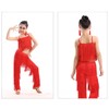 Women's Latin Tassel Dance top and Pant 2 Piece Sets