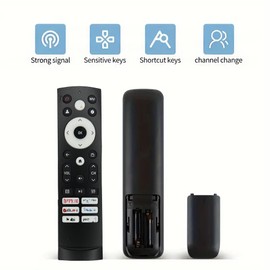 2 Pack Replacement Remote for Hisense Google TV (2020-2025 Models) - Compatible with UHD 4K/ULED/Mini-LED Smart TVs | No Voice Control