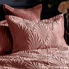 Paoletti Contemporary Palmeria Oxford Pillowcase, Blush, 50 x 75cm