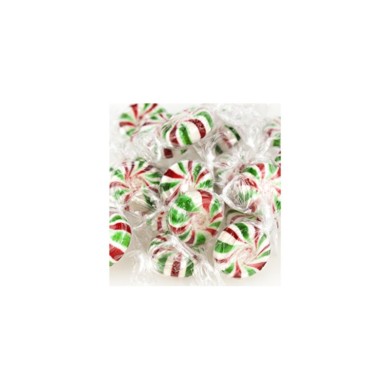 Yankee Traders Christmas Starlight Mints - 2 Lbs (Red, Green
