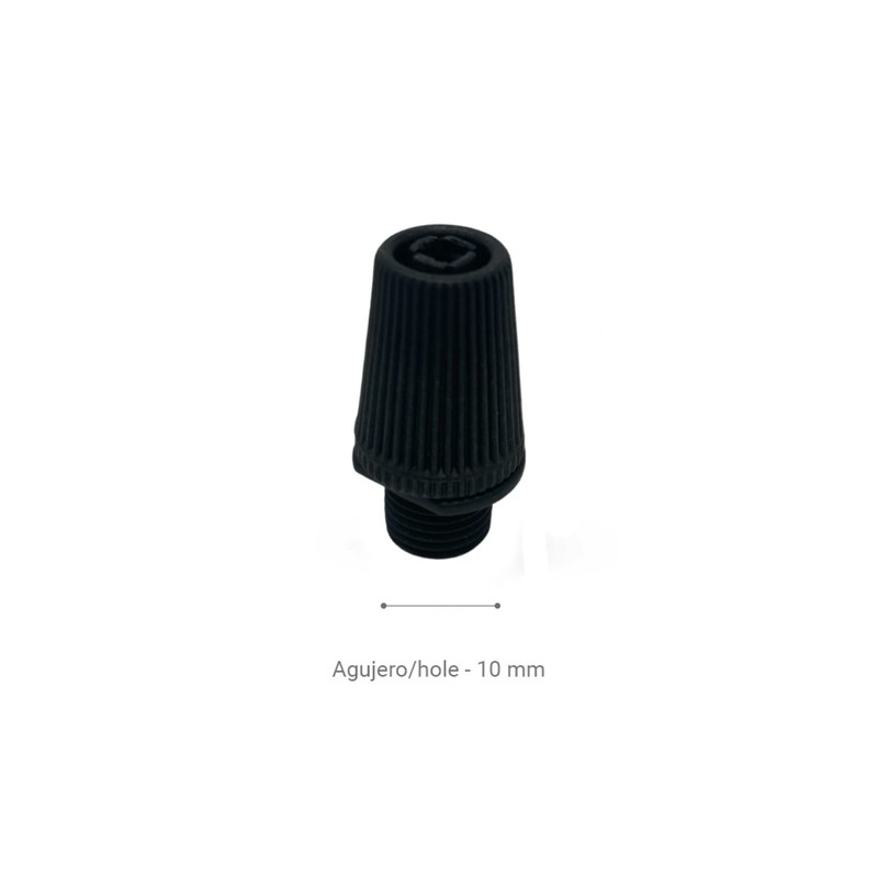 HALOTEC Pack of 12 Cable Glands | Colour Black |