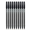 DIGNO Unik Ballpoint Pens, BLACK, Medium Point (1.0mm), Pack of