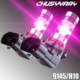 CHUSYYRAY Pink Purple LED Daytime Running Light DRL Bulbs For Acura TL RL ILX TSX RDX MDX