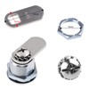 HSEAMALL 16mm Mailbox Lock Cabinet Lock Security Locker Lock Letter