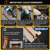 SEEKSELF Professional Brake Line Flaring Tool Kit for 45 Degree