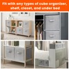 Criusia Storage Cubes - 11 Inch Heavy Duty Fabric Storage